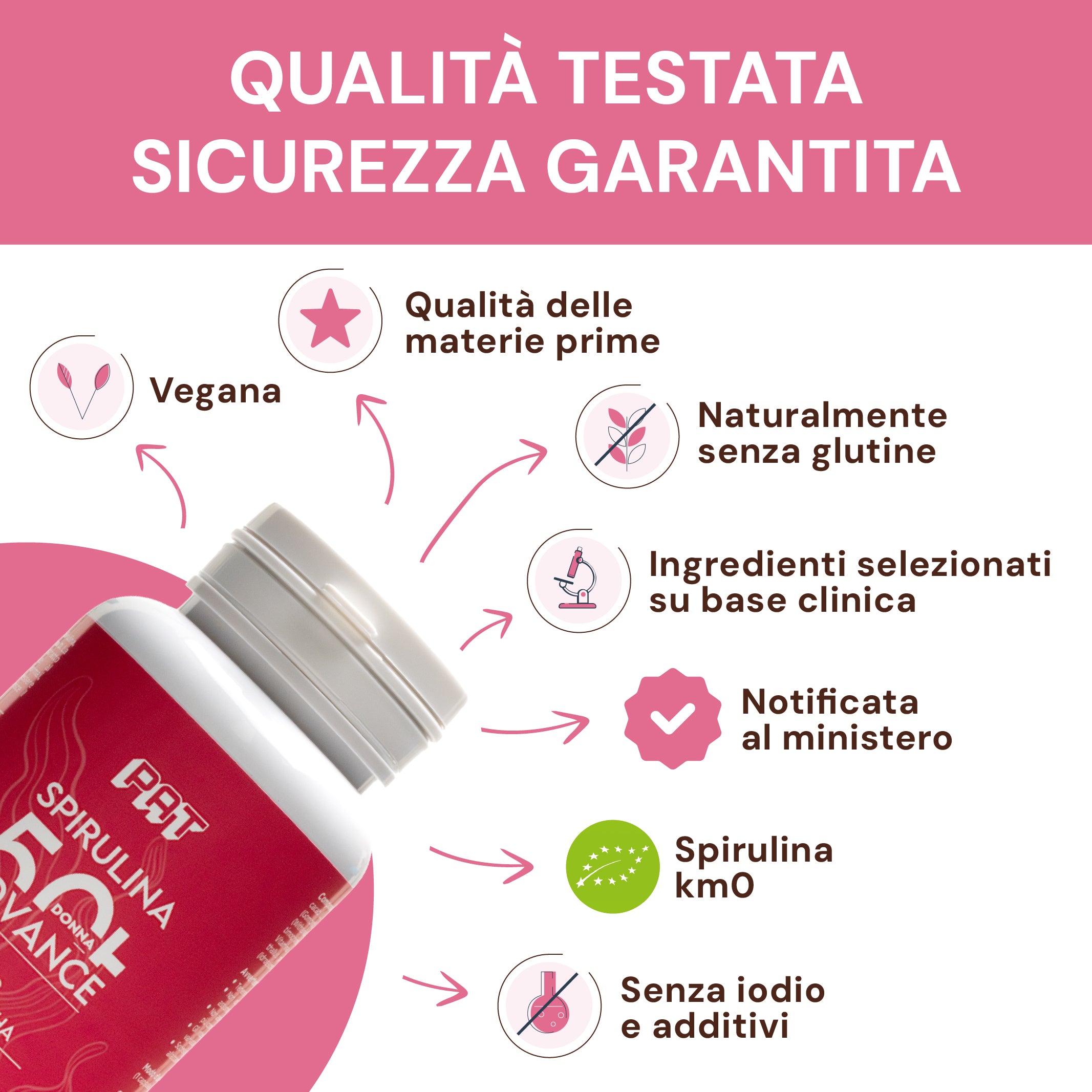 Spirulina Advance 50+ donna